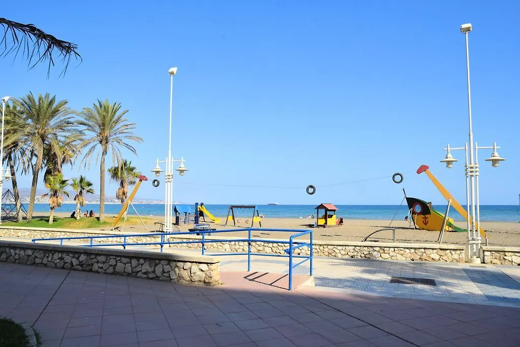 Lägenhet Luxury Pacifico En Primera Linea De Playa Hotell Málaga